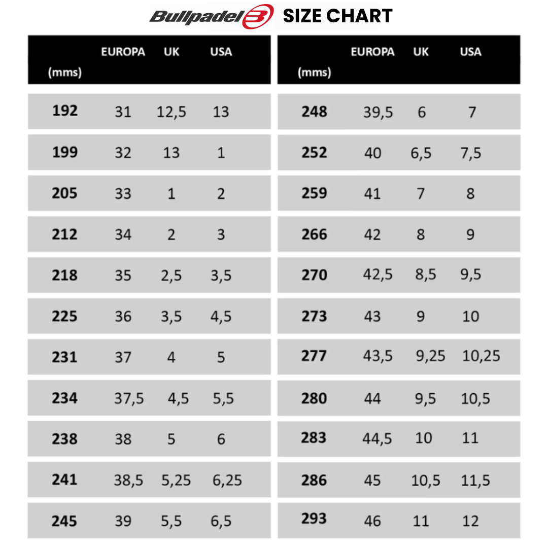 BULLPADEL Juan Martin Diaz Icon 26V - White Grey (Padel Shoes)