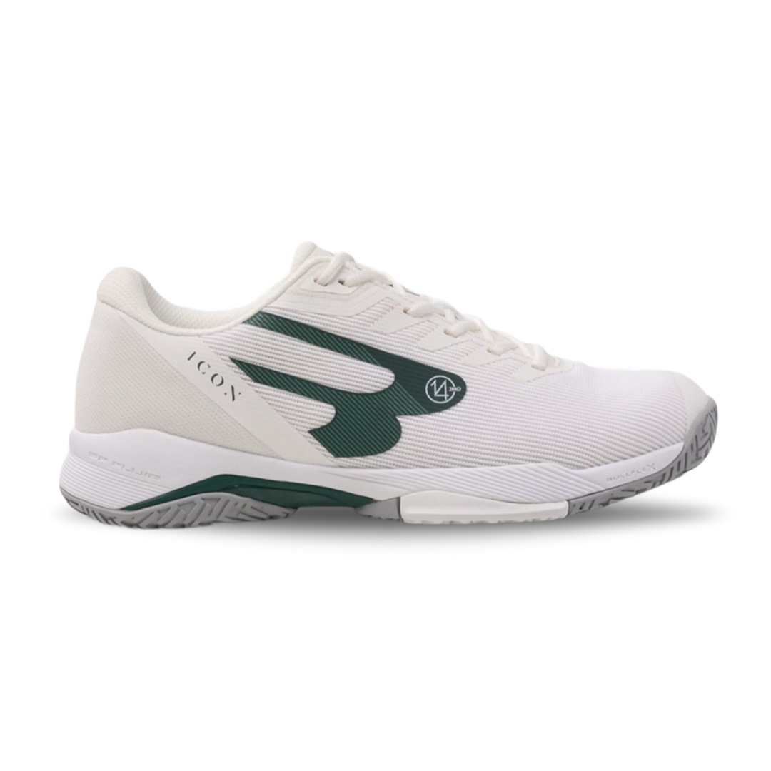 BULLPADEL Juan Martin Diaz Icon 26V - White Grey (Padel Shoes)