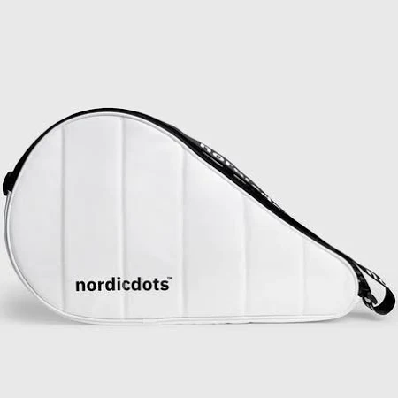 Tas Raket Padel NORDICDOTS White | Cover Padel Nordicdots