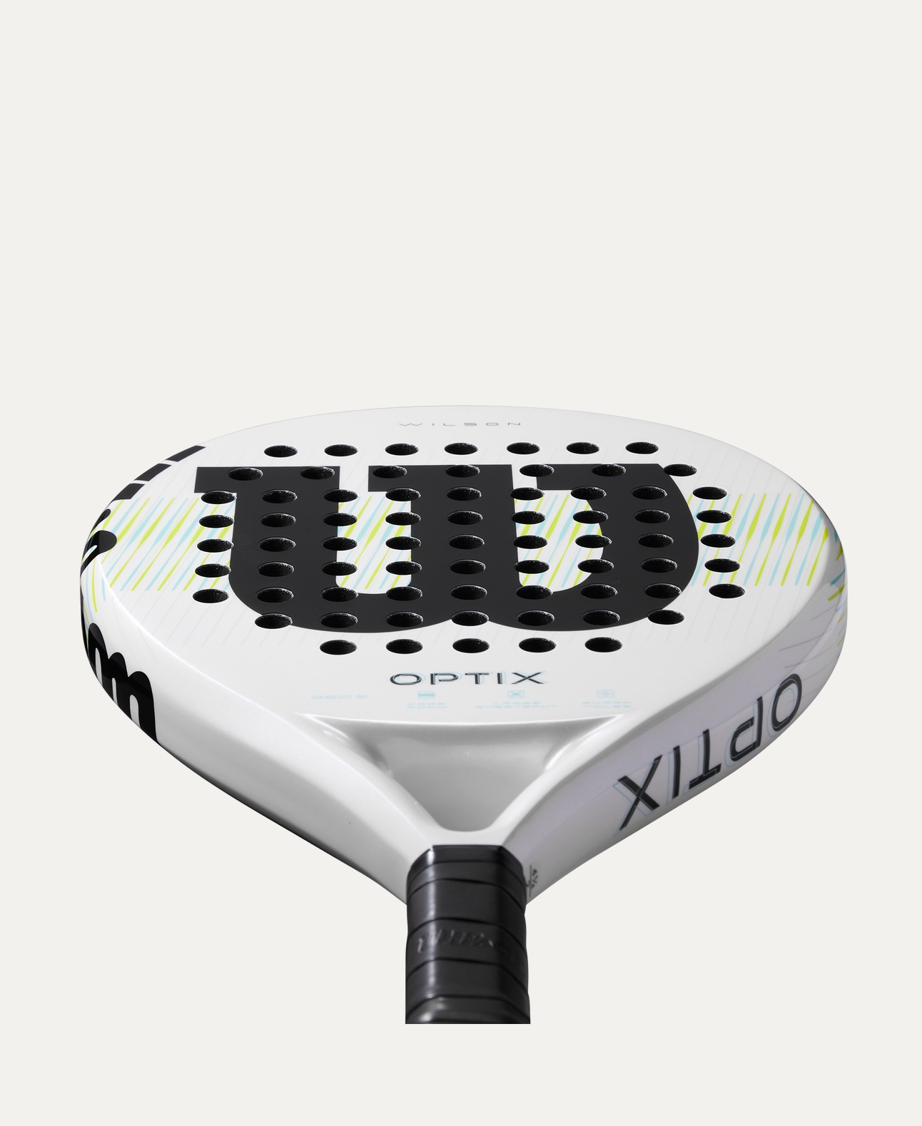 Padel Racket WILSON Optix V1 White | Raket Padel Wilson