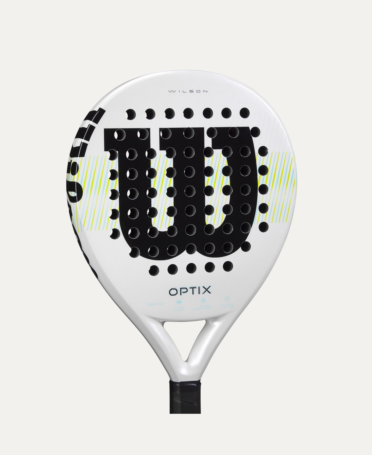 Padel Racket WILSON Optix V1 White | Raket Padel Wilson