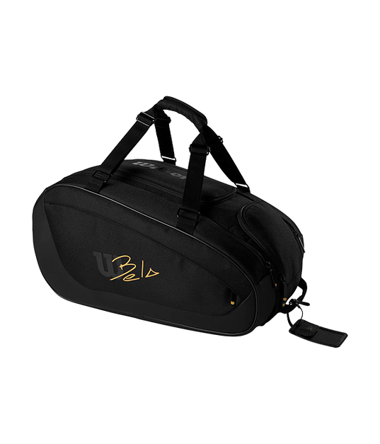 Tas Raket Padel WILSON Bela Super Tour Black | Padel Bag WILSON