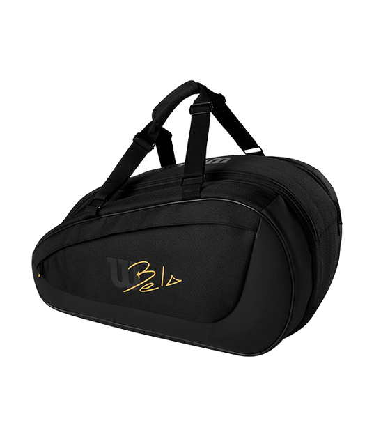 Tas Raket Padel WILSON Bela Super Tour Black | Padel Bag WILSON