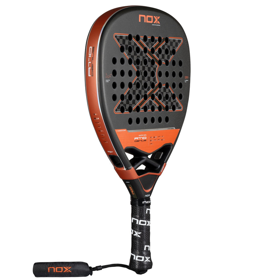 Padel Racket NOX AT10 LUXURY GENIUS ATTACK 12K ALUM 2025 AGUSTIN TAPIA | Raket Padel NOX