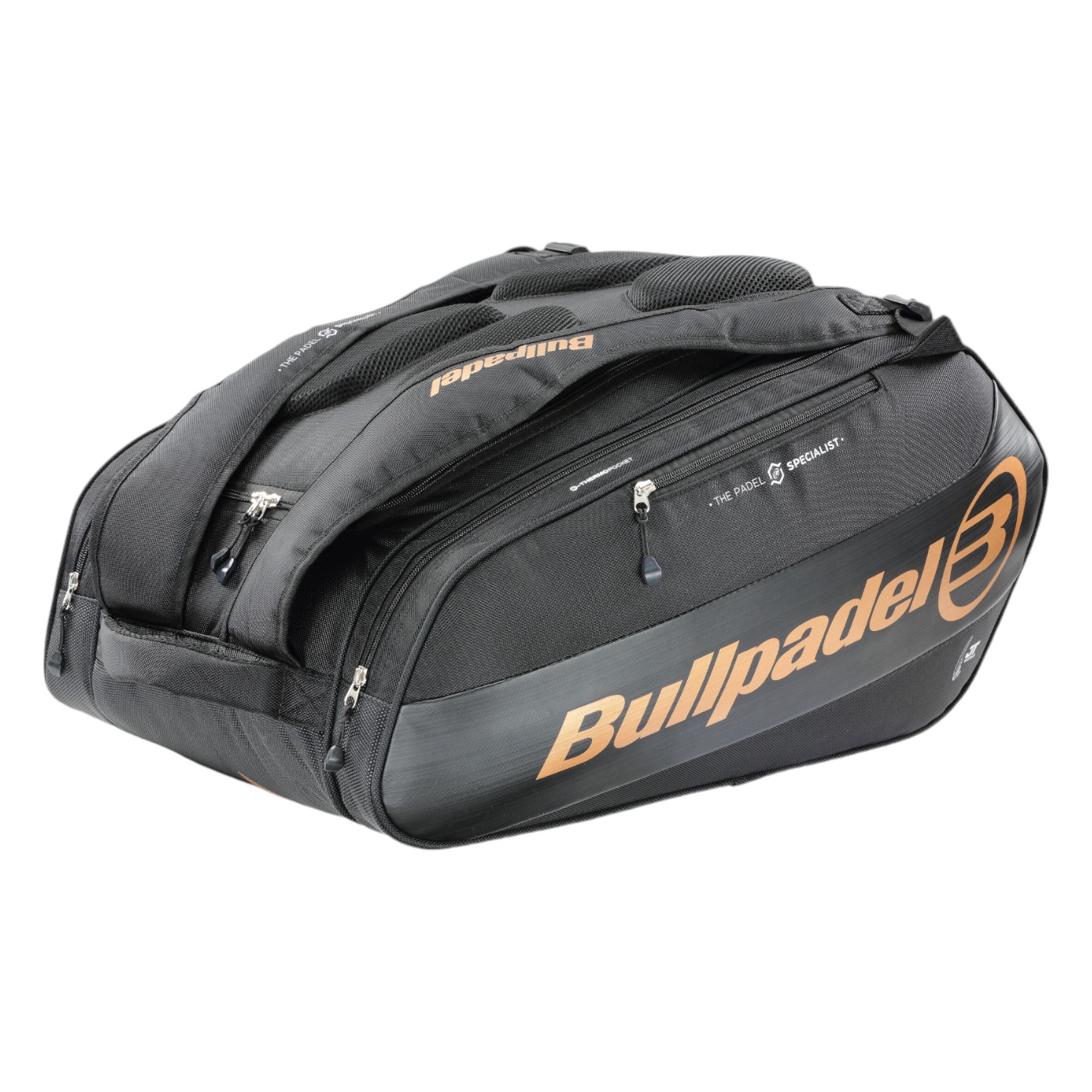 Tas Raket Padel Bullpadel Vertex 25 Black | Padel Bag Bullpadel