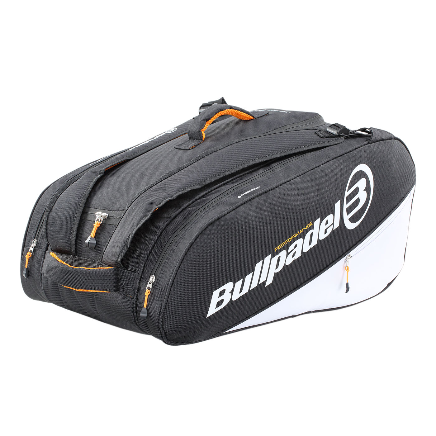 Tas Raket Padel Bullpadel Performance 25 Black | Padel Bag Bullpadel