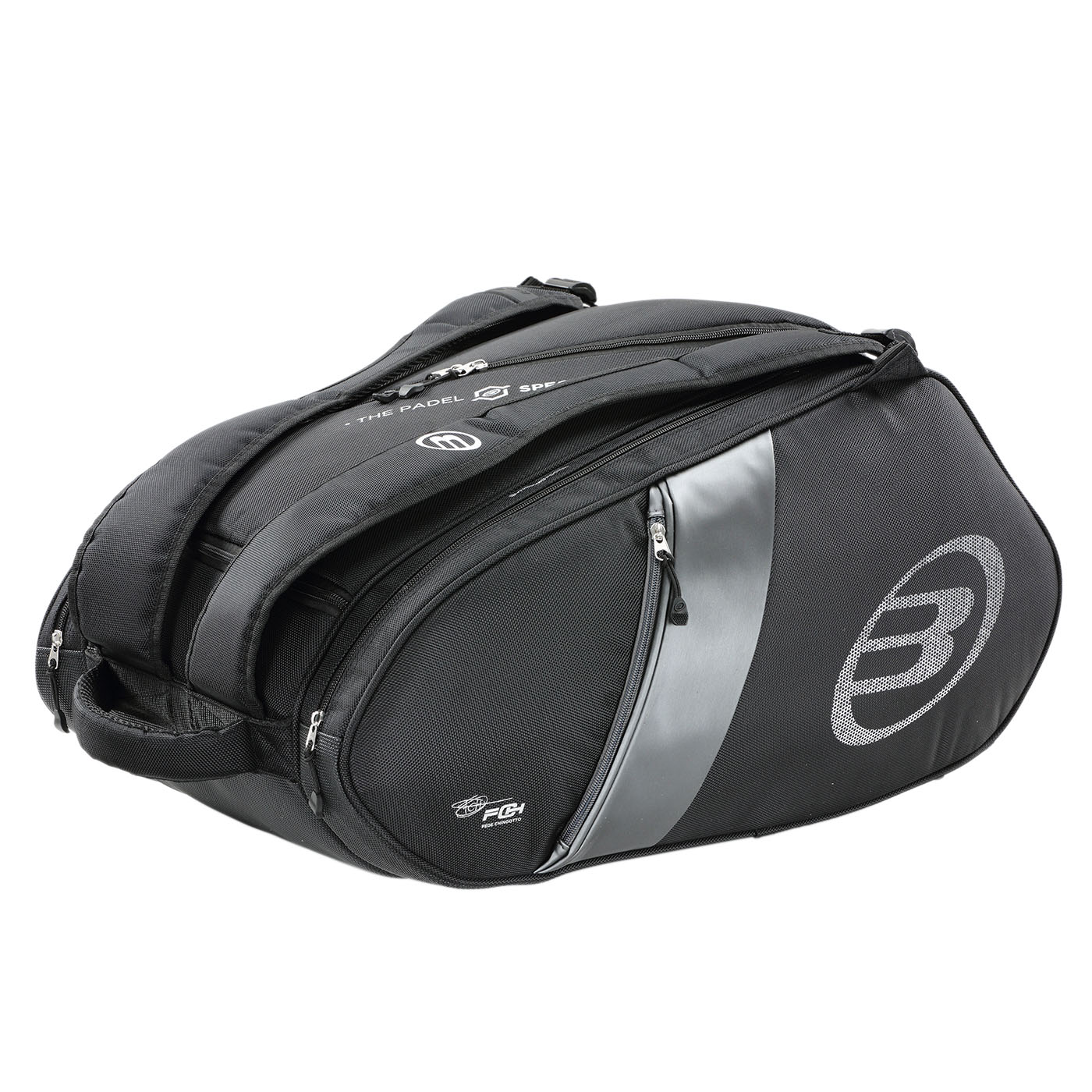 Tas Raket Padel Bullpadel Neuron 25 Black | Padel Bag Bullpadel