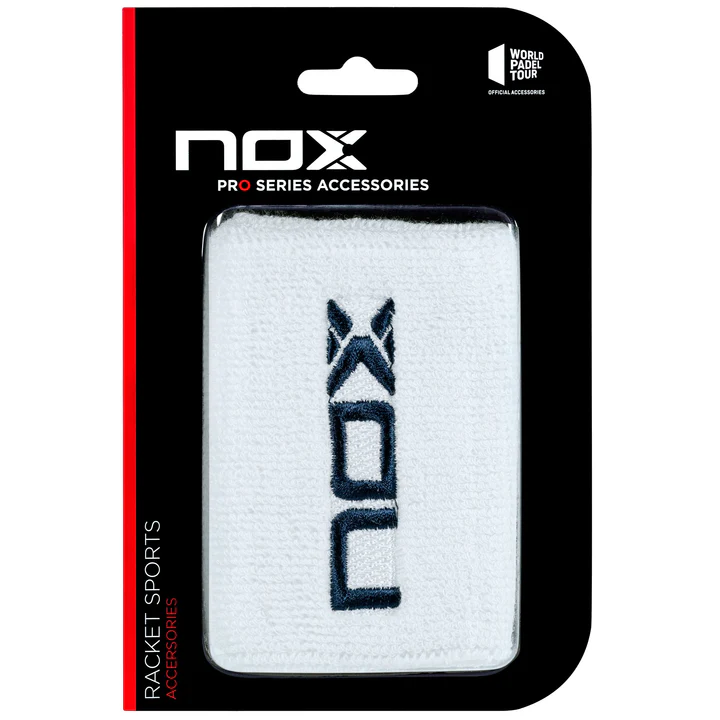 Wristband NOX | Wrist Band Padel - White/Navy Blue