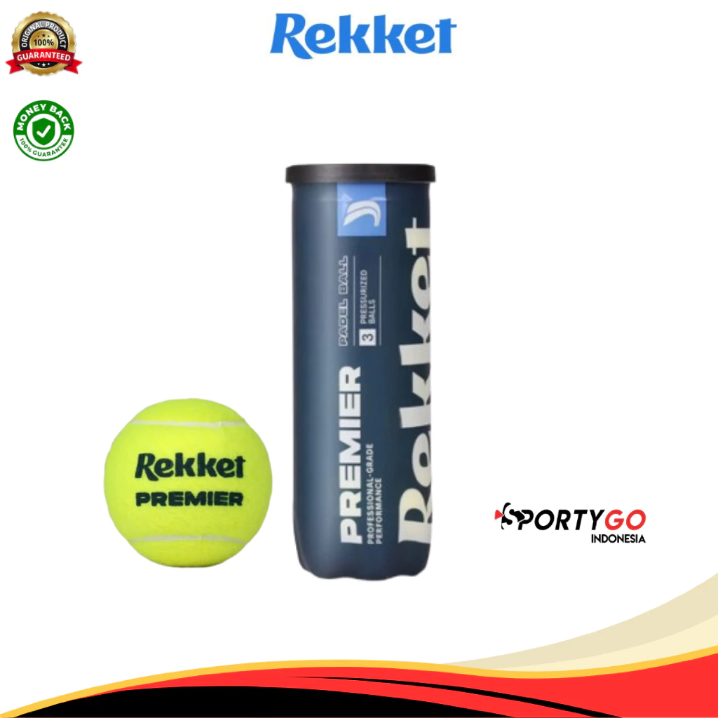 Bola Padel REKKET PREMIER Balls Original | Padel Ball