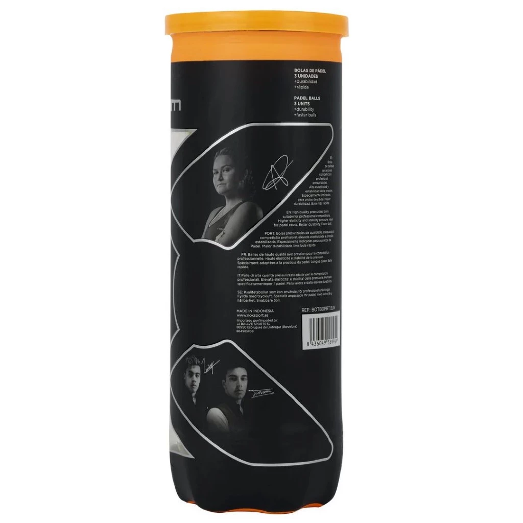 Bola Padel NOX PRO TITANIUM (x3) Balls Original | Padel Ball