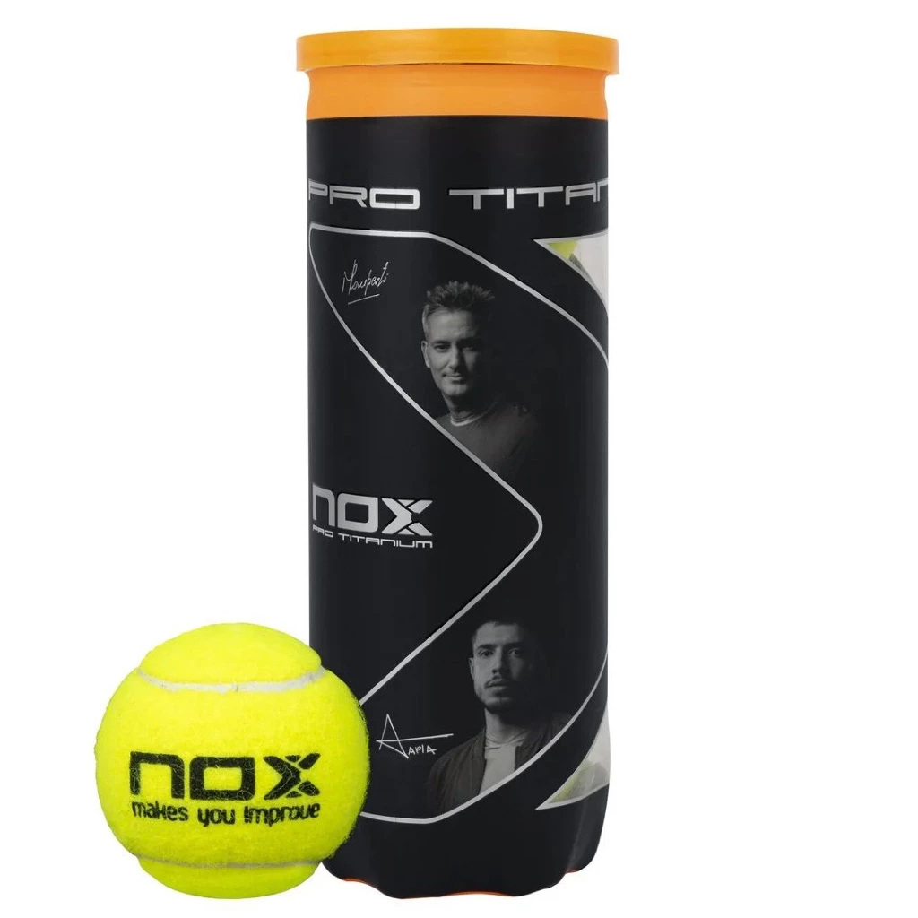 Bola Padel NOX PRO TITANIUM (x3) Balls Original | Padel Ball