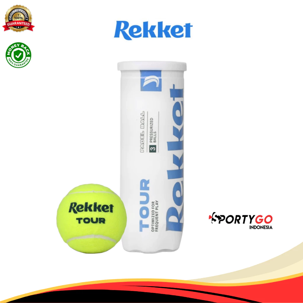 Bola Padel REKKET TOUR Balls Original | Padel Ball