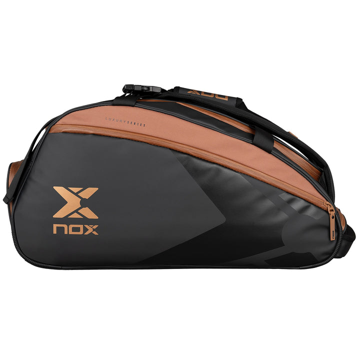 Tas Raket Padel NOX Luxury Open Series Black/Brown | Padel Bag NOX