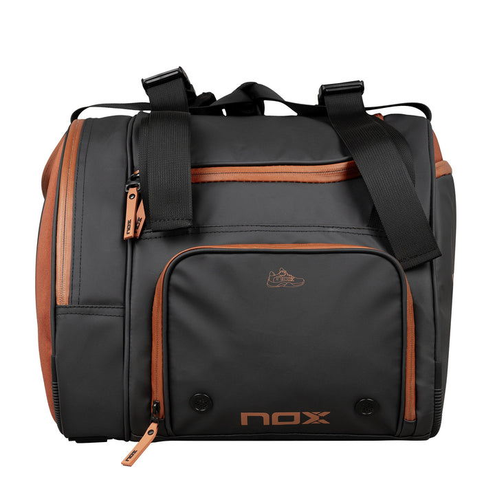 Tas Raket Padel NOX Luxury Open Series Black/Brown | Padel Bag NOX